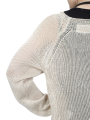 Rundholz DIP - Taillierter leinen strick pullover - 1252440702