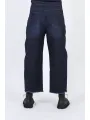 Pluslavie (Plü) - Wide Stretch Jeans Cropped - 10019