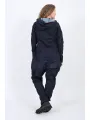 Pluslavie (Plü) - Denim Jumpsuit with Hood - 10022