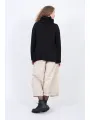 Pluslavie (Plü) - Cropped Cargo Pants with Panels - 10037