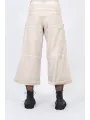 Pluslavie (Plü) - Cropped Cargo Pants with Panels - 10037