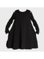 Pluslavie (Plü) - Sweat-Kleid mit Kontrastband - 1160