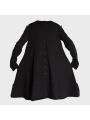Pluslavie (Plü) - Sweat-Kleid mit Kontrastband - 1160
