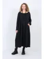 Pluslavie (Plü) - Cocoon Sweatshirt Dress Midi - 1161