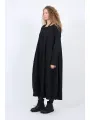 Pluslavie (Plü) - Cocoon Sweatshirt Dress Midi - 1161