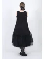 Pluslavie (Plü) - Robe midi avec volant en tulle - 1166