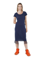 Rundholz DIP - Knielanges rippenjersey kleid - 1252340903