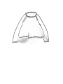 Rundholz DIP - Weiter baumwoll crepe strick pullover - 1252690705