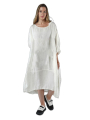 Rundholz Black Label - Straight wide linen dress - 1253240914