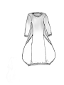 Rundholz Black Label - Ballonförmiges french terry kleid - 1253250902