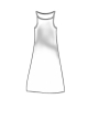 Rundholz Black Label - Knielanges lyocell jersey kleid - 1253260911