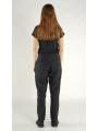 Rundholz - Schmale Leinen Hose - 1261020108