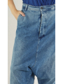 Rundholz - Weite Denim Hose mit Indigo Wash - 1261040113