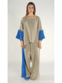 Rundholz - Oversize Leinen T-shirt - 1261110602