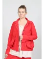 Rundholz - Veste droite avec application de ruban - 1261241102