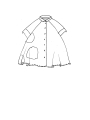 Rundholz - Weite Baumwoll voile Bluse - 1261350408