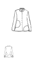 Rundholz - Lockere Baumwoll voile Bluse - 1261350409