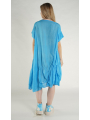 Rundholz - Ausgestelltes Baumwoll voile Kleid - 1261350901