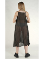Rundholz - Wadenlanges Baumwoll voile Kleid - 1261350907