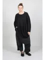 Rundholz - Tunique asymétrique tricotée en forme de ballon - 1261427003