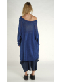 Rundholz - Oversize Leinen Strick Tunika - 1261447004