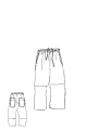 Rundholz - Lammleder Hose - 1261450104