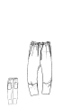 Rundholz - Lammleder Hose - 1261450105