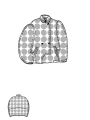 Rundholz - Weite Cottonshape Jacke - 1261631111