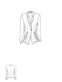 Rundholz - Taillierte Cottonshape Jacke - 1261631135