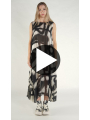Rundholz - Weites Viskose Kleid - 1261770906