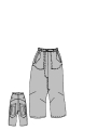 Rundholz DIP - Weite Denim Hose - 1262030133