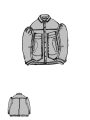 Rundholz DIP - Weite Denim Jacke - 1262031134