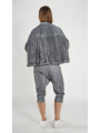Rundholz DIP - Ausgestellte Stretch Denim Jacke - 1262071106