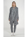 Rundholz DIP - Taillierter Stretch Denim Mantel - 1262071202