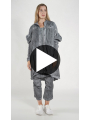 Rundholz DIP - Oversize Stretch Denim Mantel - 1262071208