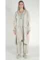 Rundholz DIP - Oversize Leinen Mantel - 1262101204