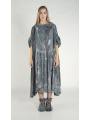 Rundholz DIP - Weites Viskose Leinen Kleid - 1262110953