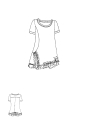 Rundholz DIP - Kurzärmeliges Rippen Jersey T-shirt - 1262180501