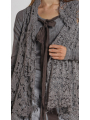 Rundholz DIP - Ausgestellte Rippen Jersey Jacke - 1262181104