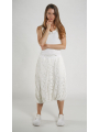 Rundholz DIP - Asymmetrische Popeline Hose - 1262260106