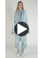 Rundholz DIP - Popeline Jacke mit Spitzenvolant - 1262261104