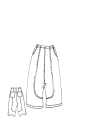 Rundholz DIP - Knöchellange Techno Stretch Hose - 1262390109