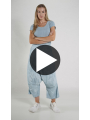 Rundholz DIP - Knöchellange Techno Stretch Hose - 1262390109
