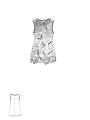 Rundholz DIP - Schmales Baumwoll crepe Top - 1262520810