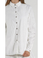 Rundholz DIP - Taillierte Popeline Bluse - 1262530401