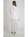 Rundholz DIP - Taillierte Popeline Bluse - 1262530401