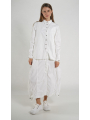 Rundholz DIP - Taillierte Popeline Bluse - 1262530411