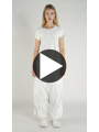 Rundholz DIP - Ausgestelltes crepe Jersey T-shirt - 1262560506