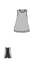 Rundholz DIP - Schmales crepe Jersey Top - 1262560817