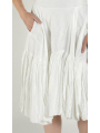 Rundholz DIP - Blumenförmiger Baumwoll voile Rock - 1262580306